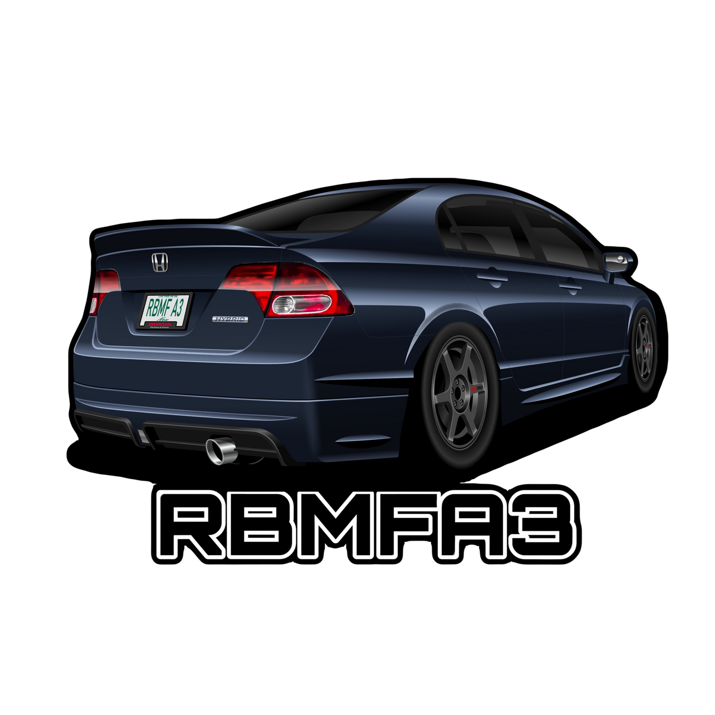 'RBMFA3' Sticker