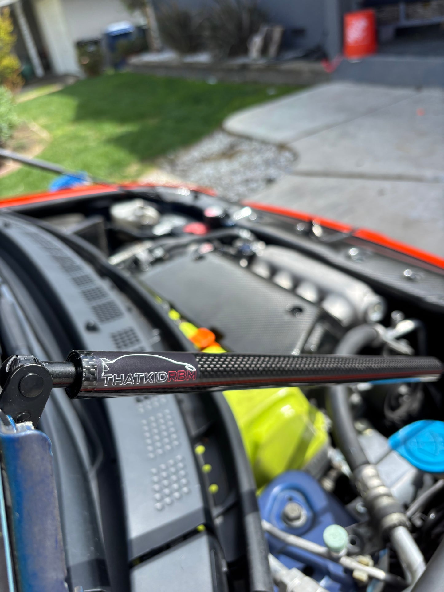 'ThatKidRBM' 8th & 9th Gen Civic Carbon Fiber Hood Struts