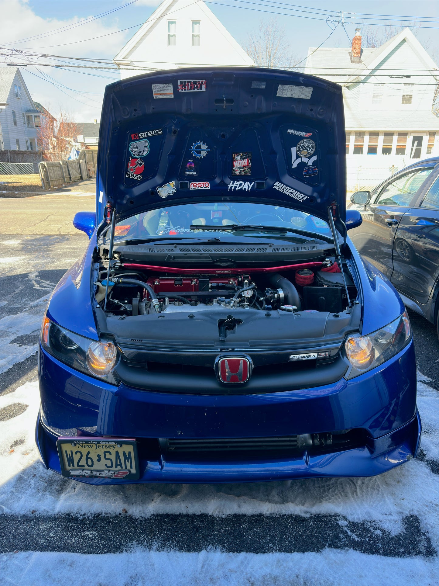 'ThatKidRBM' 8th & 9th Gen Civic Carbon Fiber Hood Struts