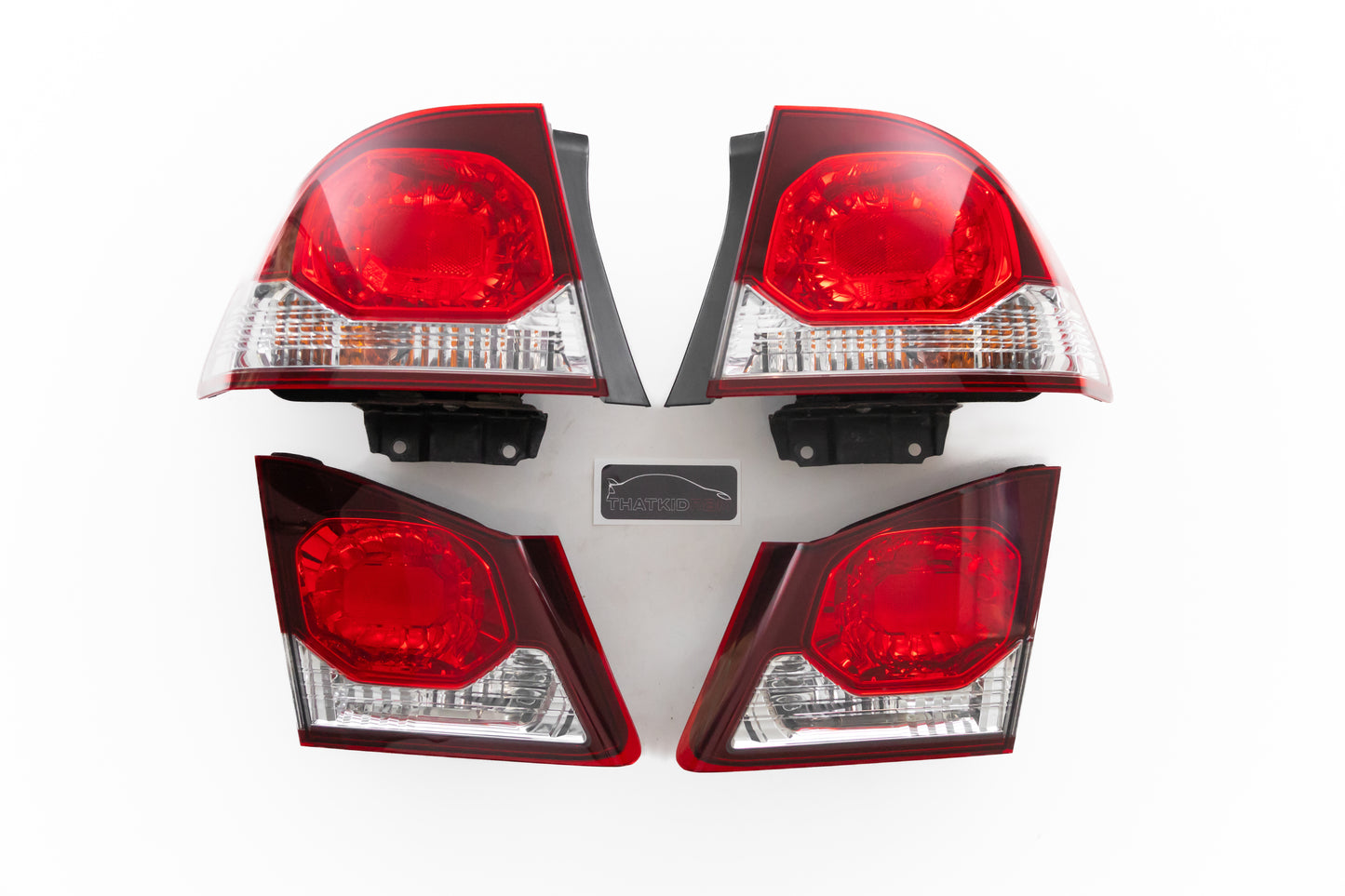 OEM JDM Civic FD2 Type R Hexagon Tail Lights