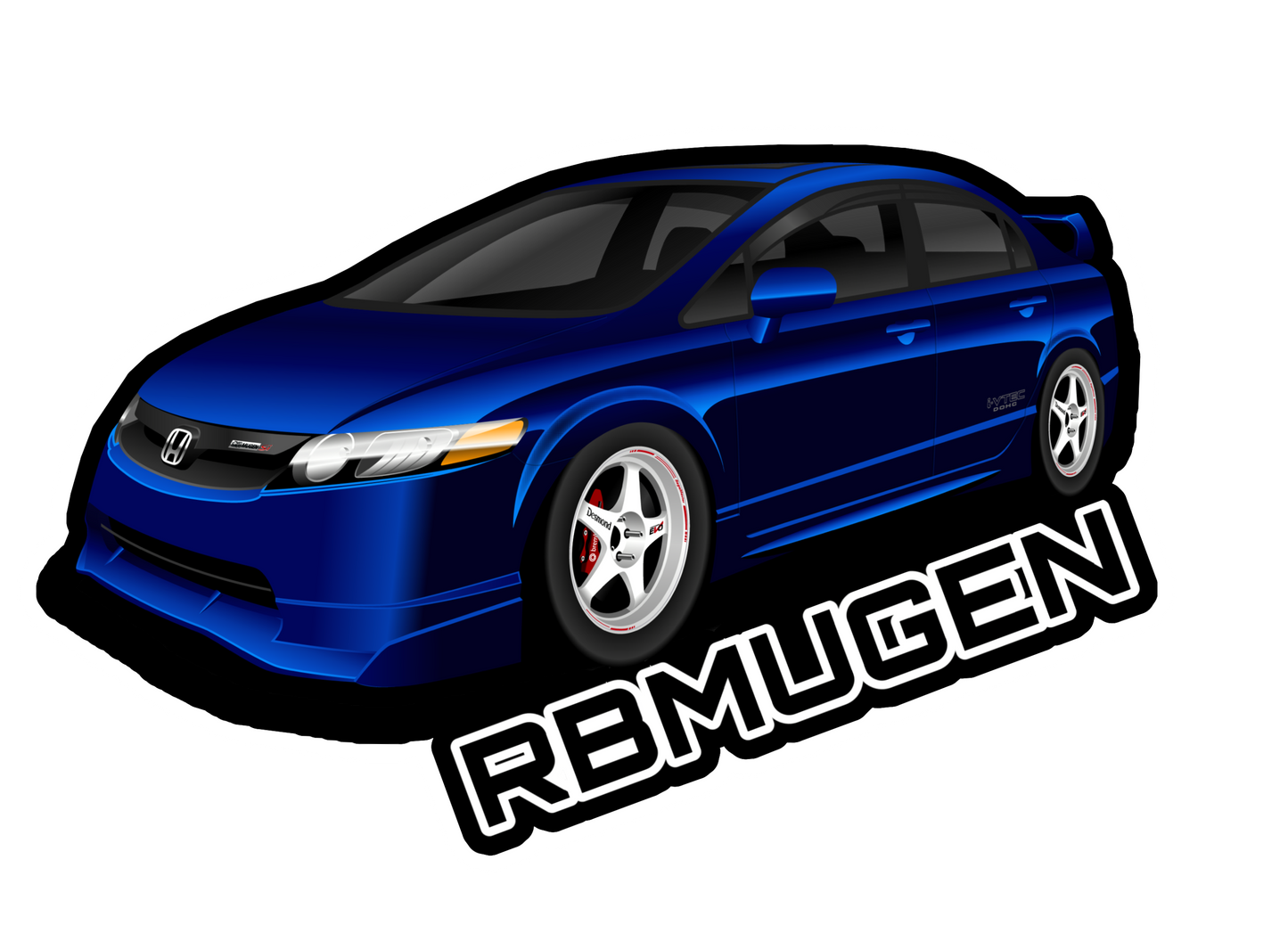 'RBMUGEN' Sticker