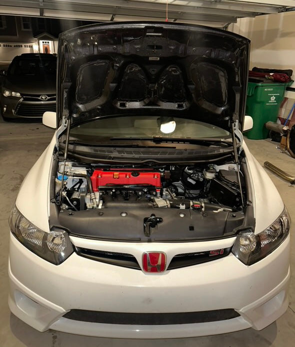 'ThatKidRBM' 8th & 9th Gen Civic Carbon Fiber Hood Struts