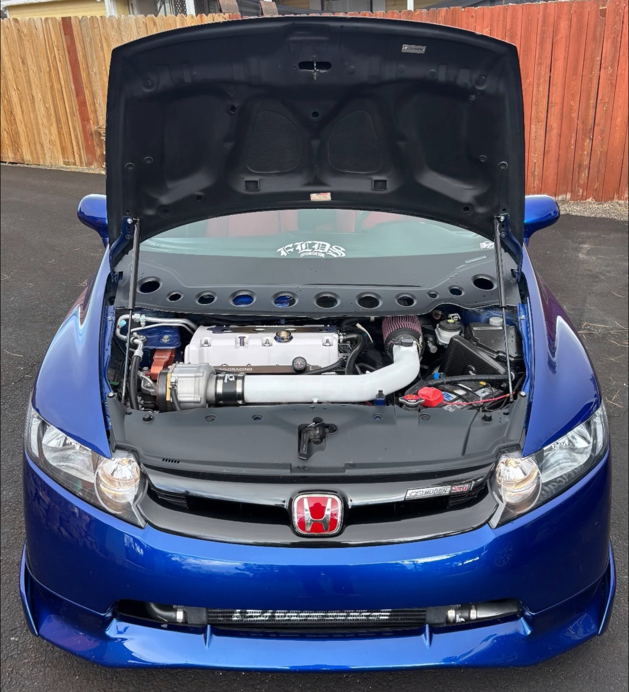 'ThatKidRBM' 8th & 9th Gen Civic Carbon Fiber Hood Struts