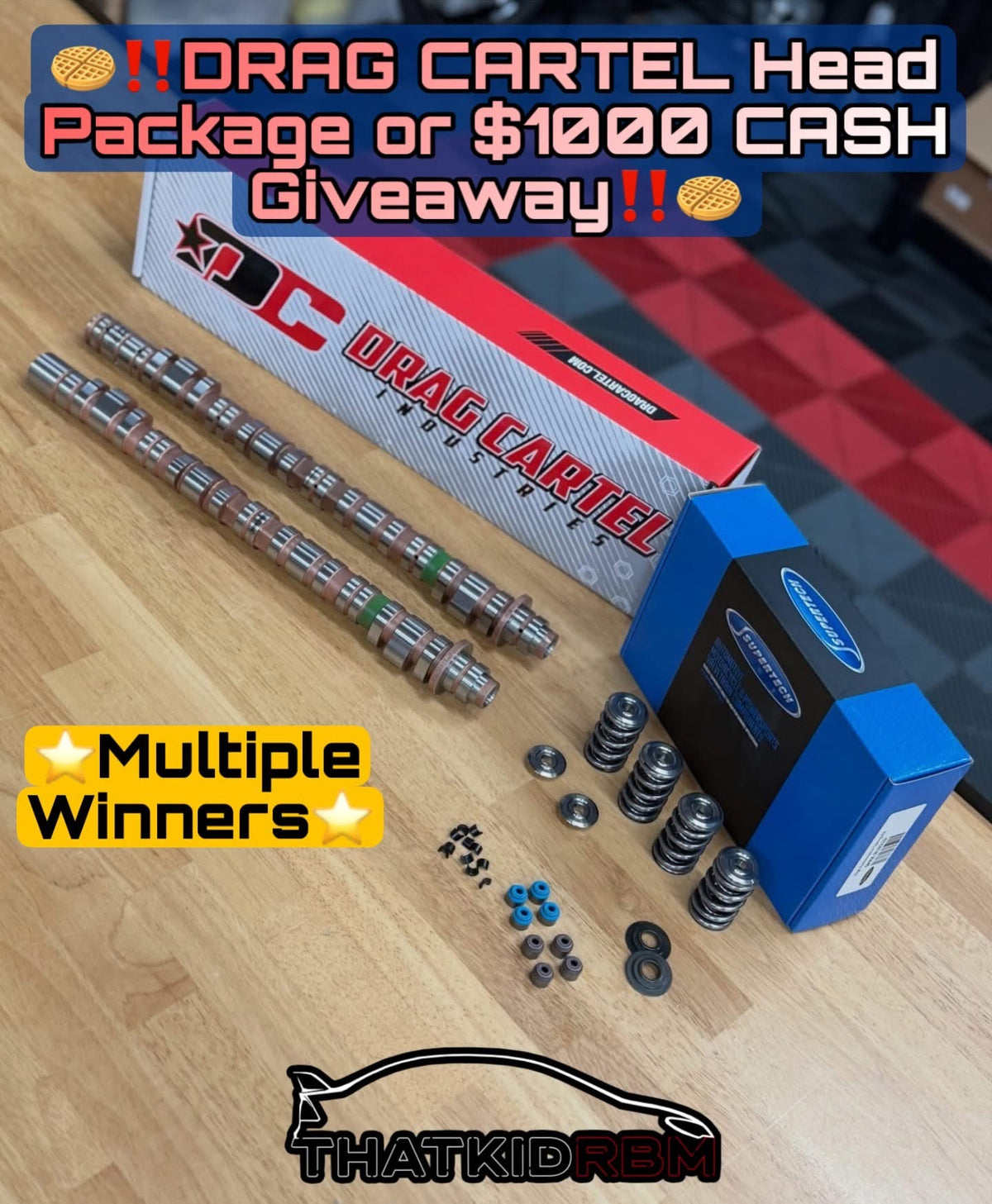 🧇‼️Drag Cartel Head Package or $1000 Cash Giveaway‼️🧇