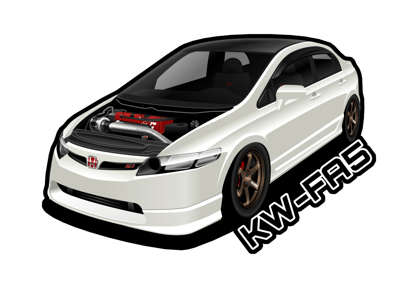 KW-FA5 Sticker