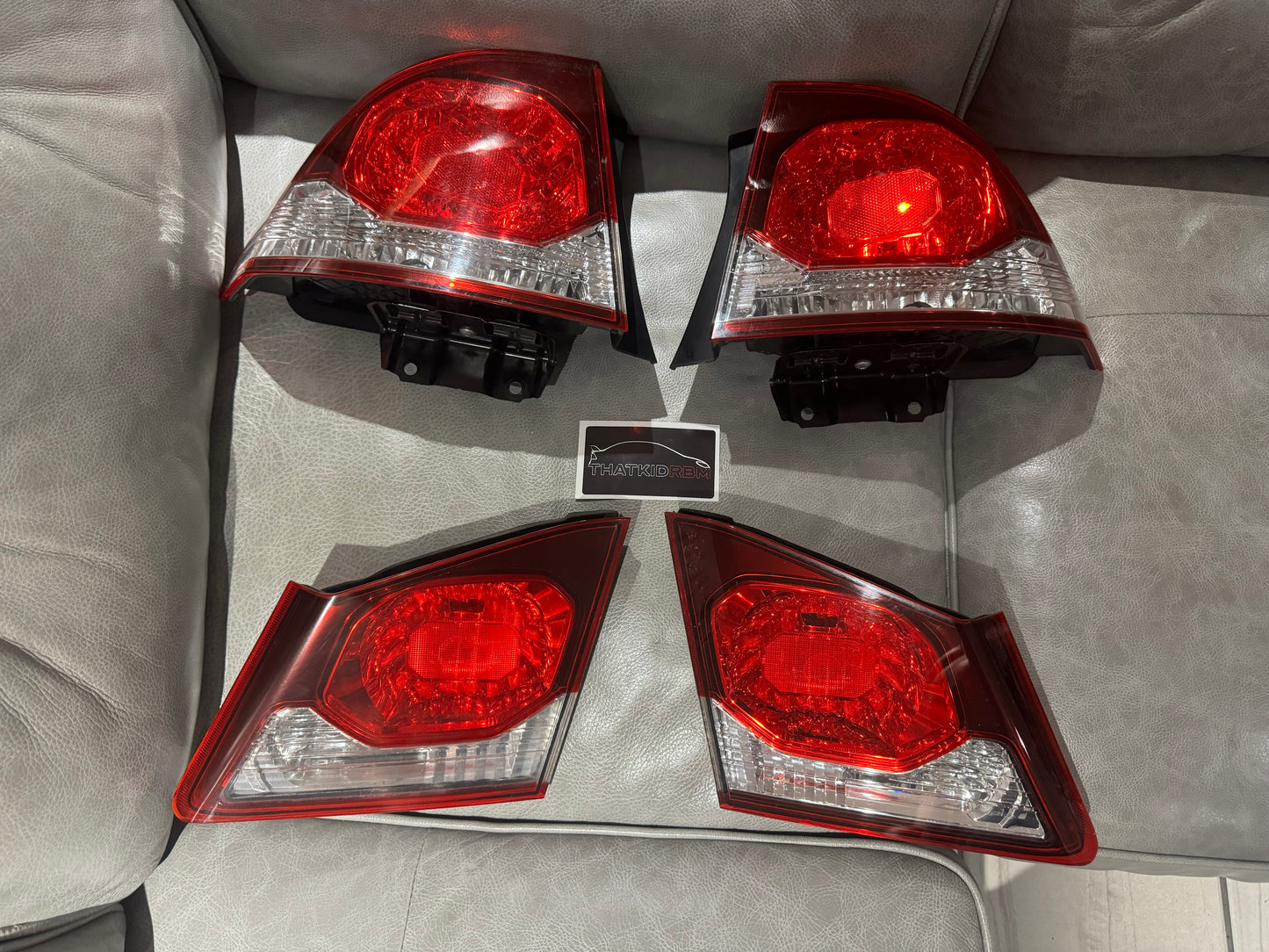OEM JDM Civic FD2 Type-R “Hexagon” Tail Lights
