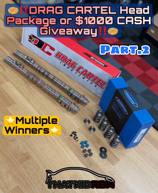 ‼️🧇Drag Cartel Head Package or $1000 CASH Giveaway II🧇‼️
