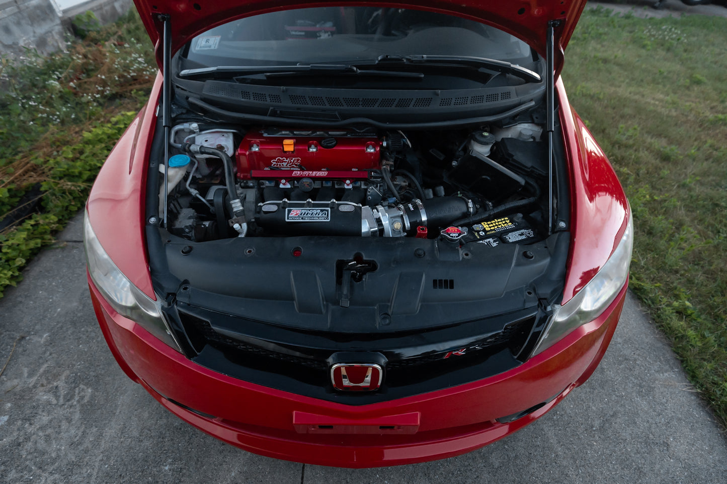 'ThatKidRBM' 8th Gen Civic Carbon Fiber Hood Struts