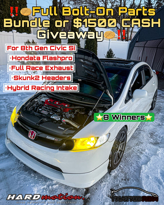 ‼️🧇8th Gen Civic Si FBO Parts Bundle or $1500 CASH Giveaway🧇‼️