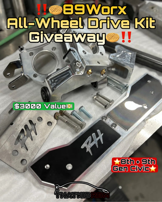 ‼️🧇89 WORX All-Wheel Drive Kit Giveaway🧇‼️