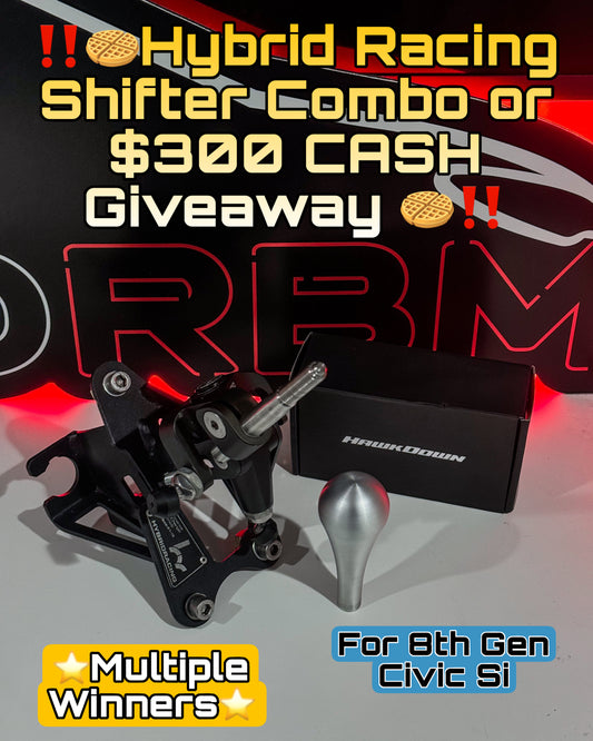 ‼️🧇Hybrid Racing Shifter Setup or $300 CASH Giveaway🧇‼️